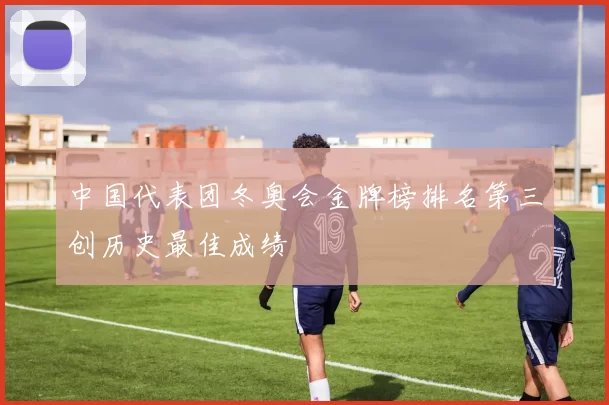 中国代表团冬奥会金牌榜排名第三创历史最佳成绩